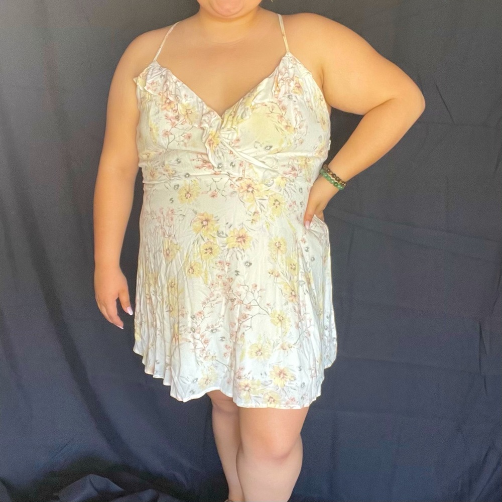 Xhiliration Floral Summer Dress